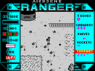 Airborne Ranger screenshot 3 for ZX Spectrum